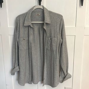 Faherty Legend™ Sweater Shirt light Heather grey